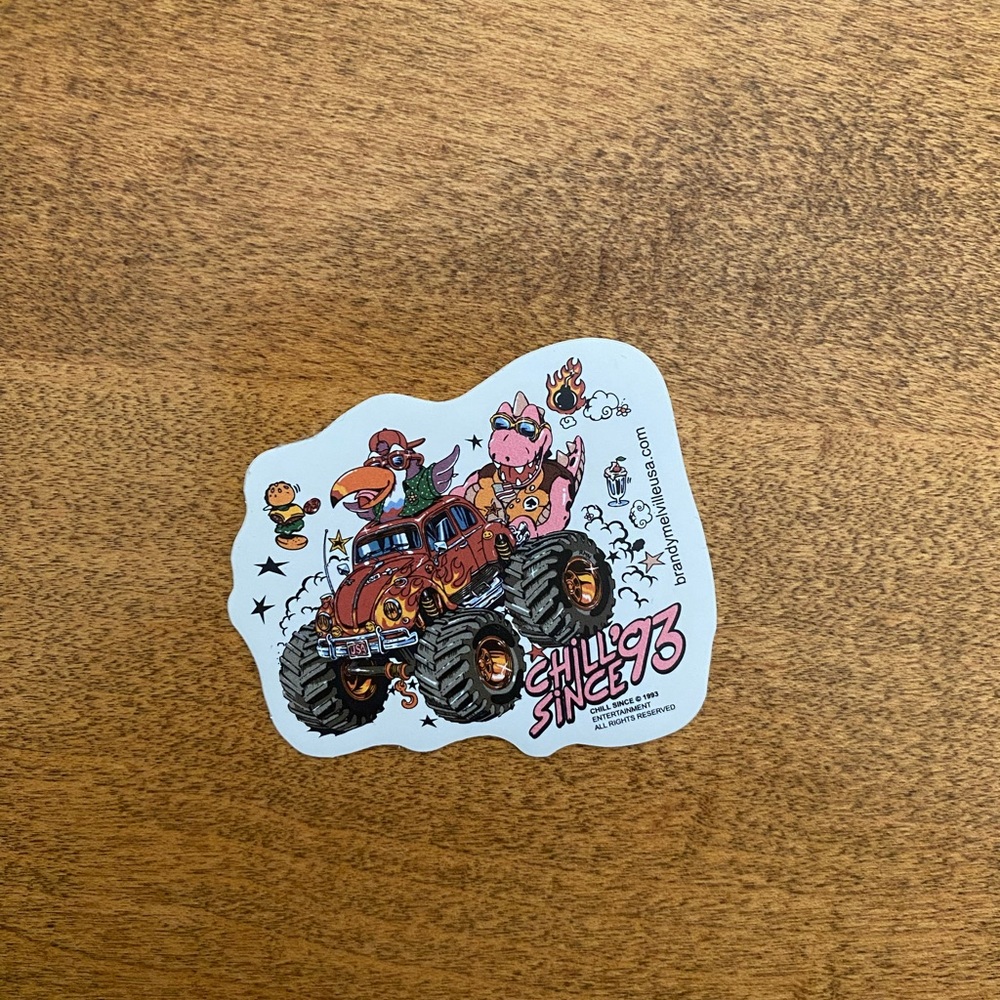 Free add-on with orders $20+: Brandy Melville Sticker